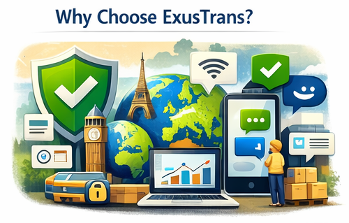 Безбедна дигитална платформа за терет са праћењем, комуникацијом и поузданим логистичким функцијама